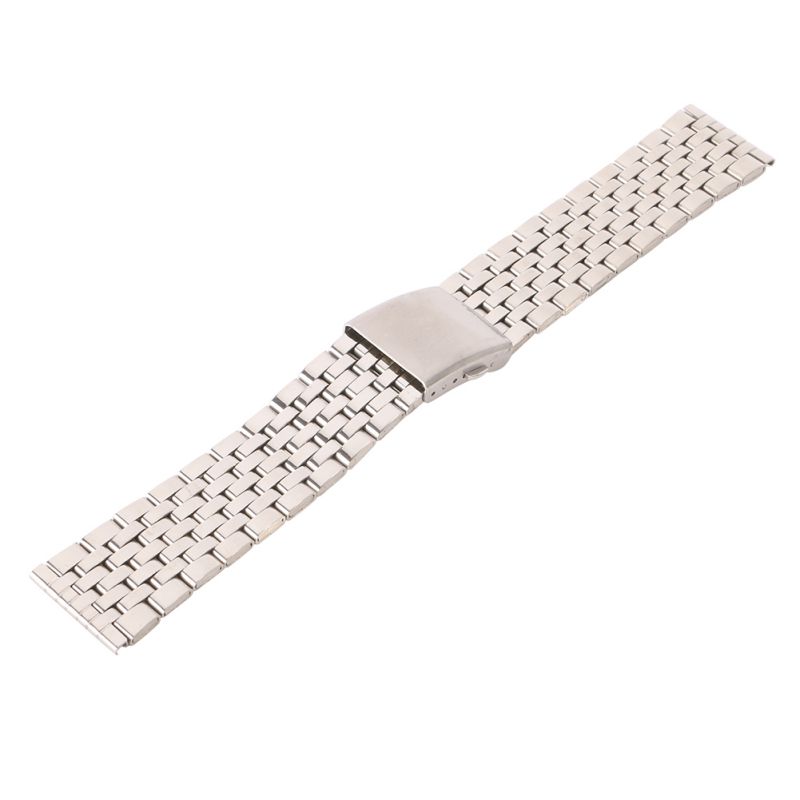 Women's Men's Stainless Steel Metal Watch Band Belt Strap Bracelet